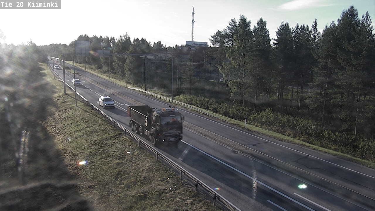 Weather Camera Image Road 20 Oulu Kiiminki, Oulu, Pohjois-Pohjanmaa