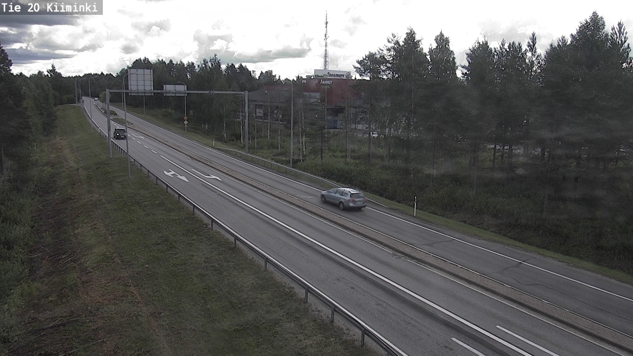 Weather Camera Image Road 20 Oulu Kiiminki, Oulu, Pohjois-Pohjanmaa