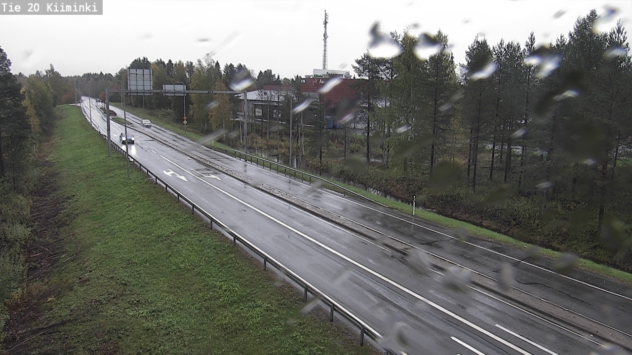 Weather Camera Image Road 20 Oulu Kiiminki, Oulu, Pohjois-Pohjanmaa
