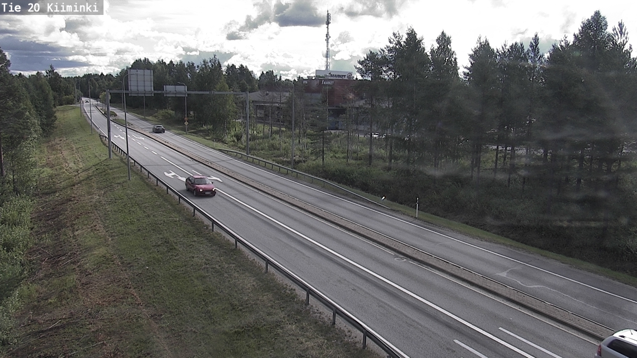 Weather Camera Image Road 20 Oulu Kiiminki, Oulu, Pohjois-Pohjanmaa