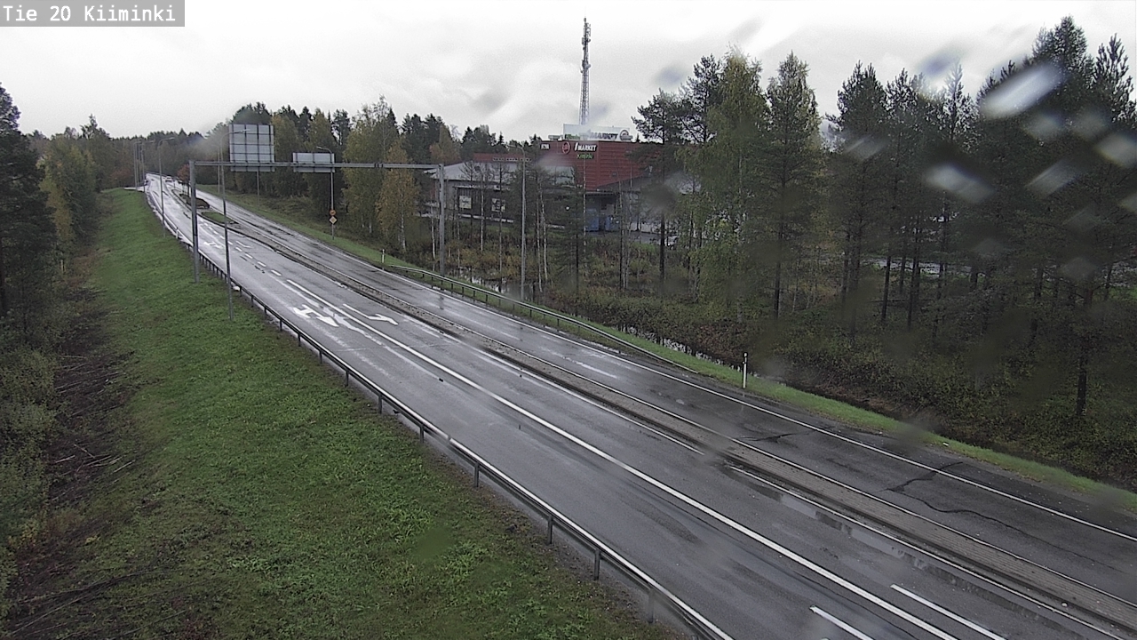 Weather Camera Image Road 20 Oulu Kiiminki, Oulu, Pohjois-Pohjanmaa