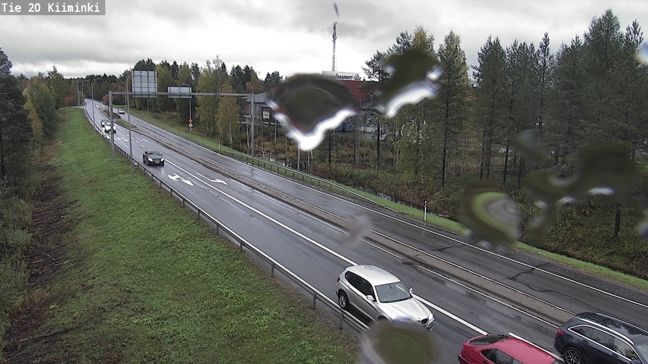 Weather Camera Image Road 20 Oulu Kiiminki, Oulu, Pohjois-Pohjanmaa