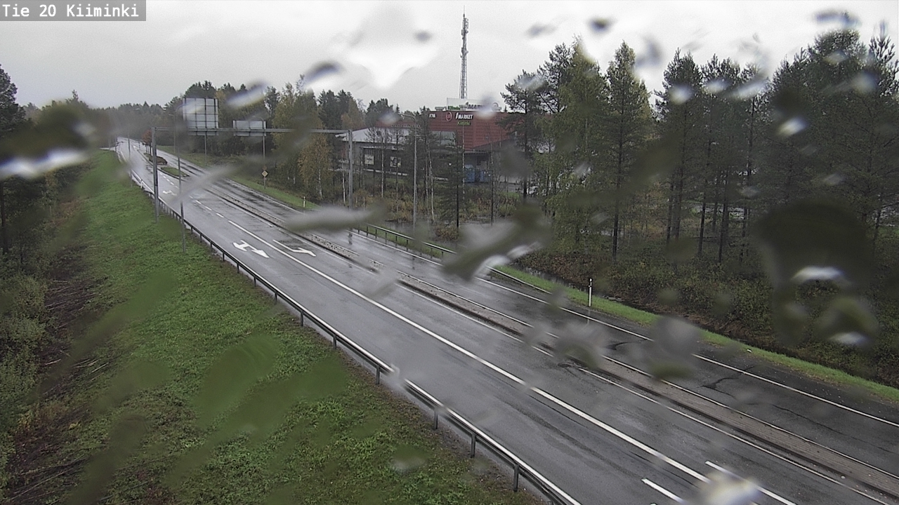 Weather Camera Image Road 20 Oulu Kiiminki, Oulu, Pohjois-Pohjanmaa