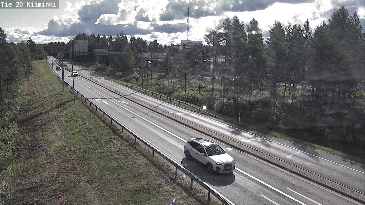 Weather Camera Image Road 20 Oulu Kiiminki, Oulu, Pohjois-Pohjanmaa