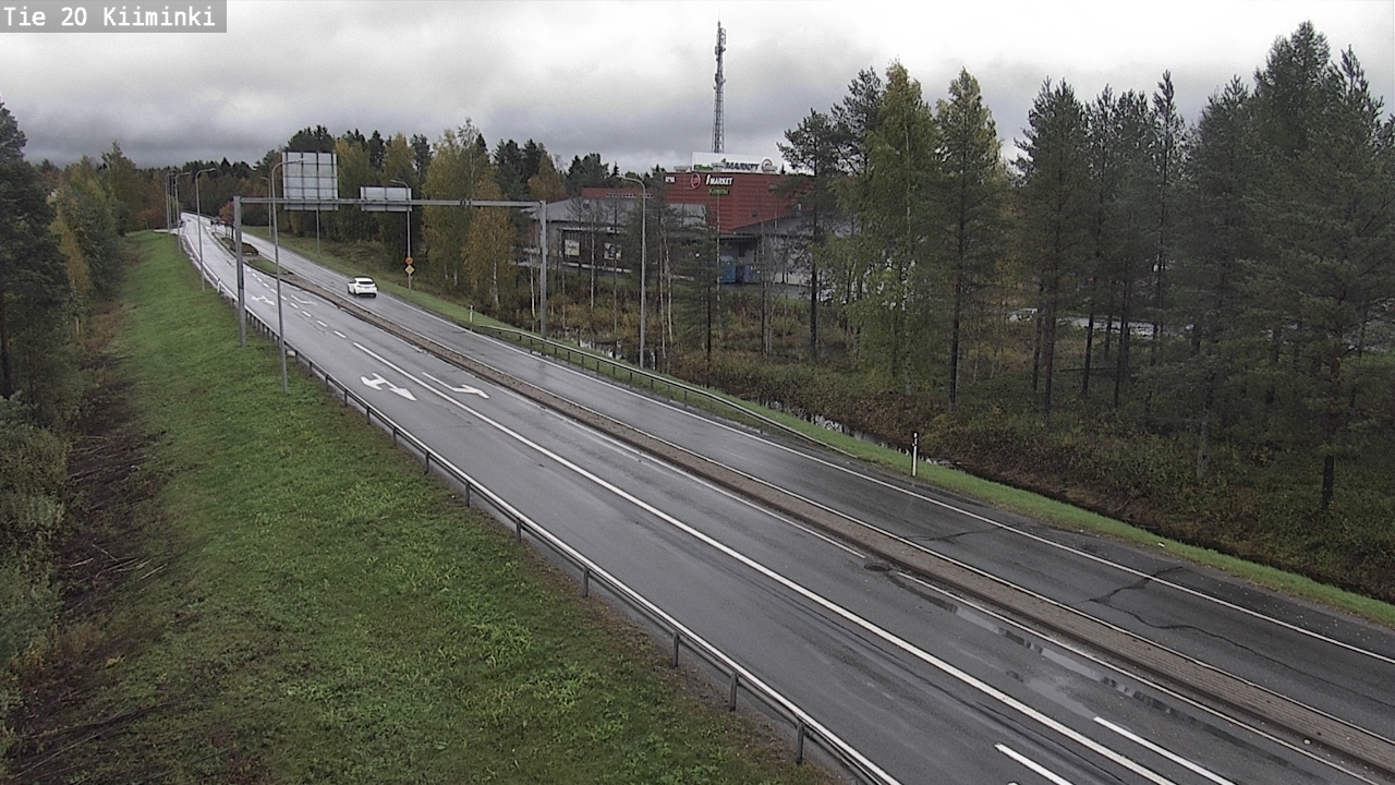 Weather Camera Image Road 20 Oulu Kiiminki, Oulu, Pohjois-Pohjanmaa