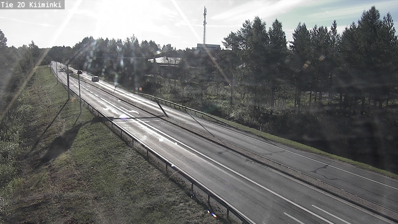 Weather Camera Image Road 20 Oulu Kiiminki, Oulu, Pohjois-Pohjanmaa