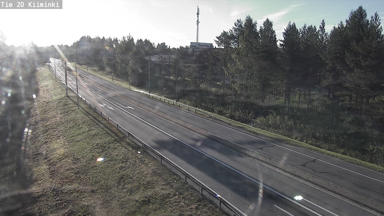 Weather Camera Image Road 20 Oulu Kiiminki, Oulu, Pohjois-Pohjanmaa