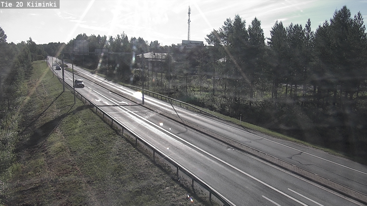 Weather Camera Image Road 20 Oulu Kiiminki, Oulu, Pohjois-Pohjanmaa