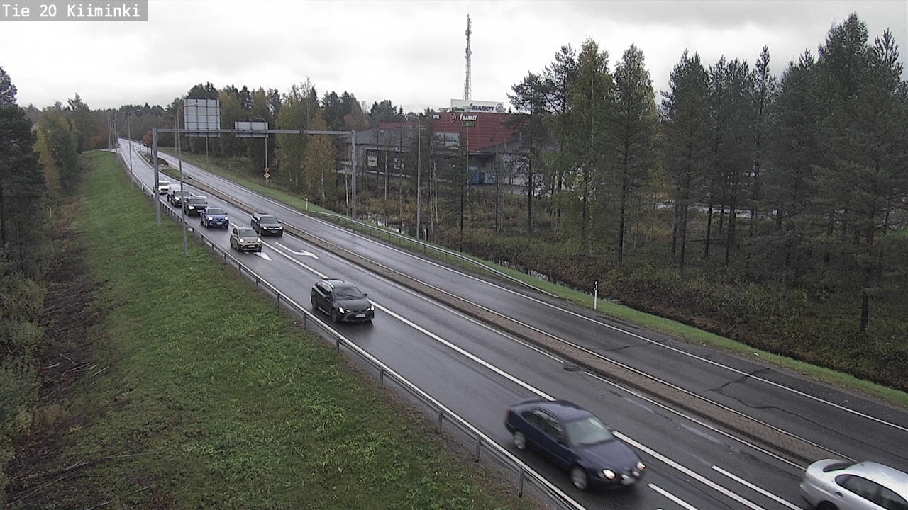 Weather Camera Image Road 20 Oulu Kiiminki, Oulu, Pohjois-Pohjanmaa