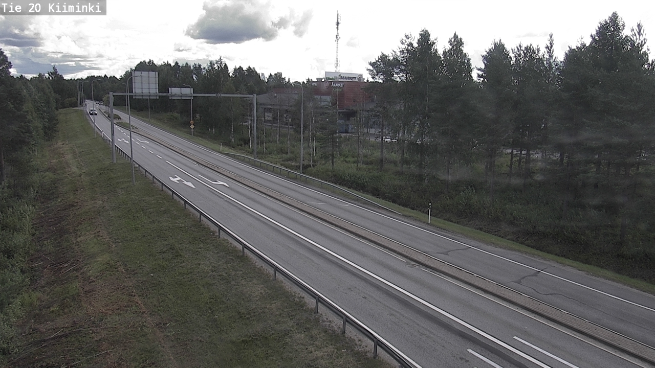 Weather Camera Image Road 20 Oulu Kiiminki, Oulu, Pohjois-Pohjanmaa