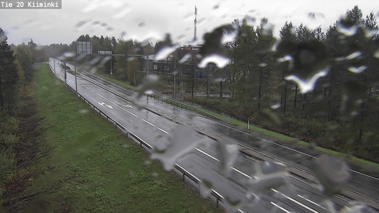 Weather Camera Image Road 20 Oulu Kiiminki, Oulu, Pohjois-Pohjanmaa
