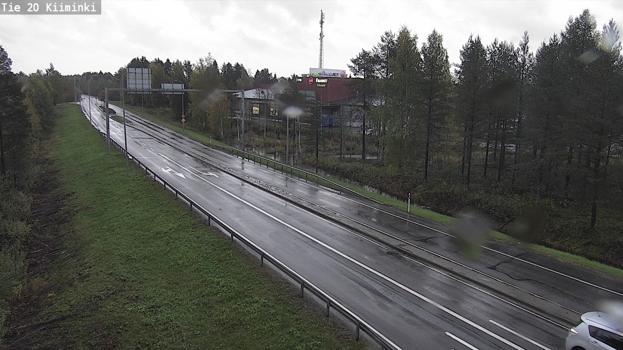 Weather Camera Image Road 20 Oulu Kiiminki, Oulu, Pohjois-Pohjanmaa