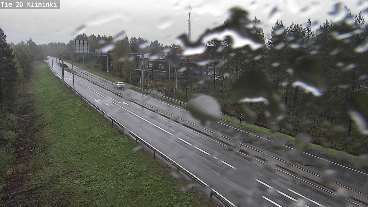 Weather Camera Image Road 20 Oulu Kiiminki, Oulu, Pohjois-Pohjanmaa