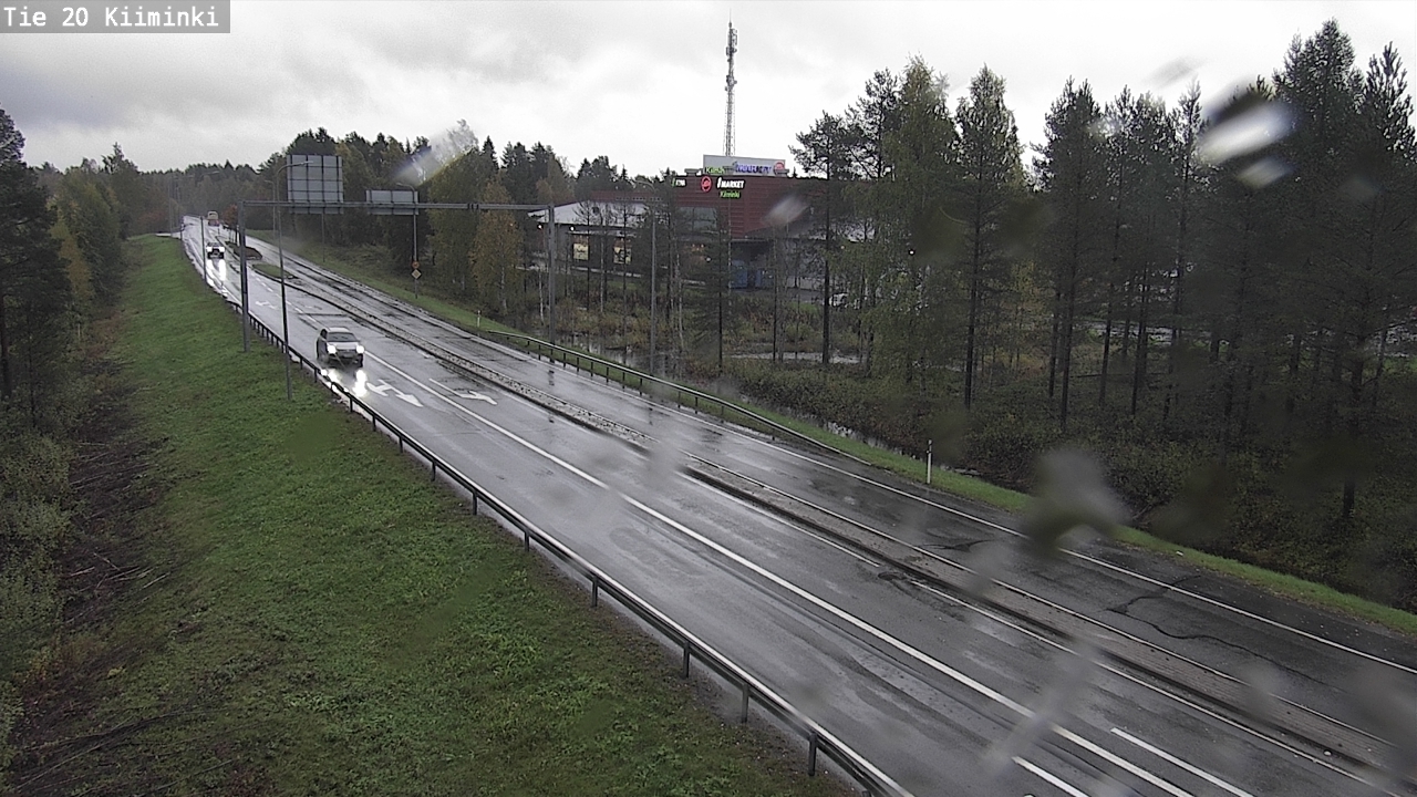 Weather Camera Image Road 20 Oulu Kiiminki, Oulu, Pohjois-Pohjanmaa