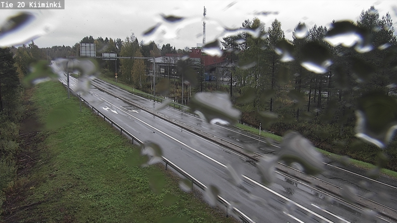 Weather Camera Image Road 20 Oulu Kiiminki, Oulu, Pohjois-Pohjanmaa