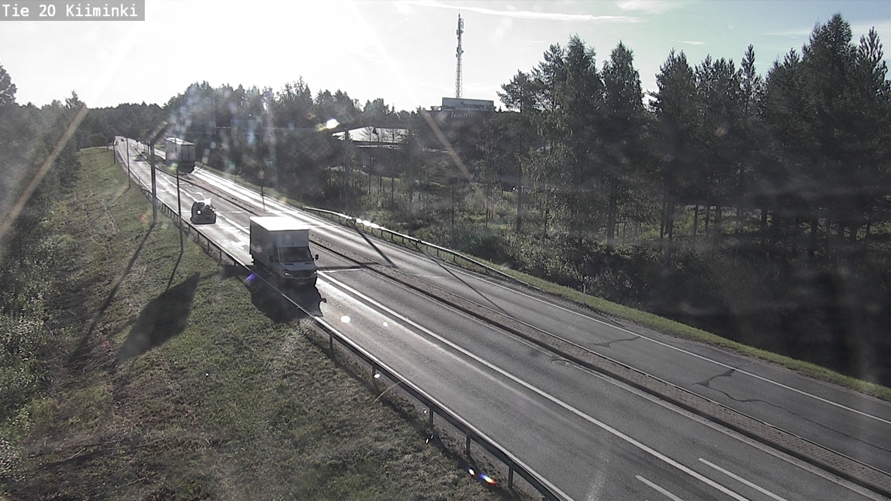 Weather Camera Image Road 20 Oulu Kiiminki, Oulu, Pohjois-Pohjanmaa