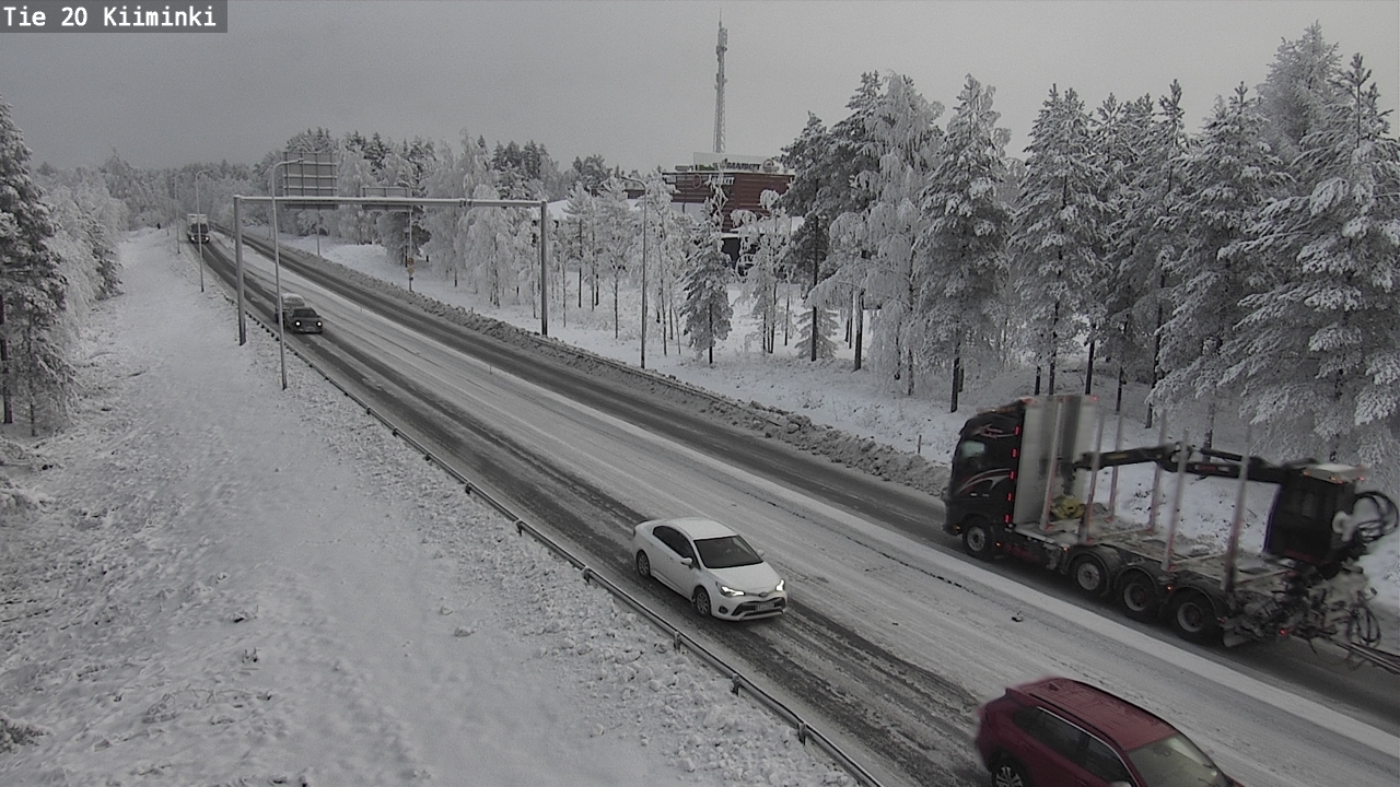 Weather Camera Image Road 20 Oulu Kiiminki, Oulu, Pohjois-Pohjanmaa