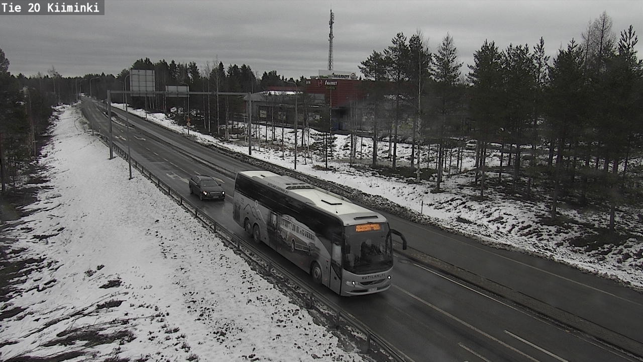 Weather Camera Image Road 20 Oulu Kiiminki, Oulu, Pohjois-Pohjanmaa