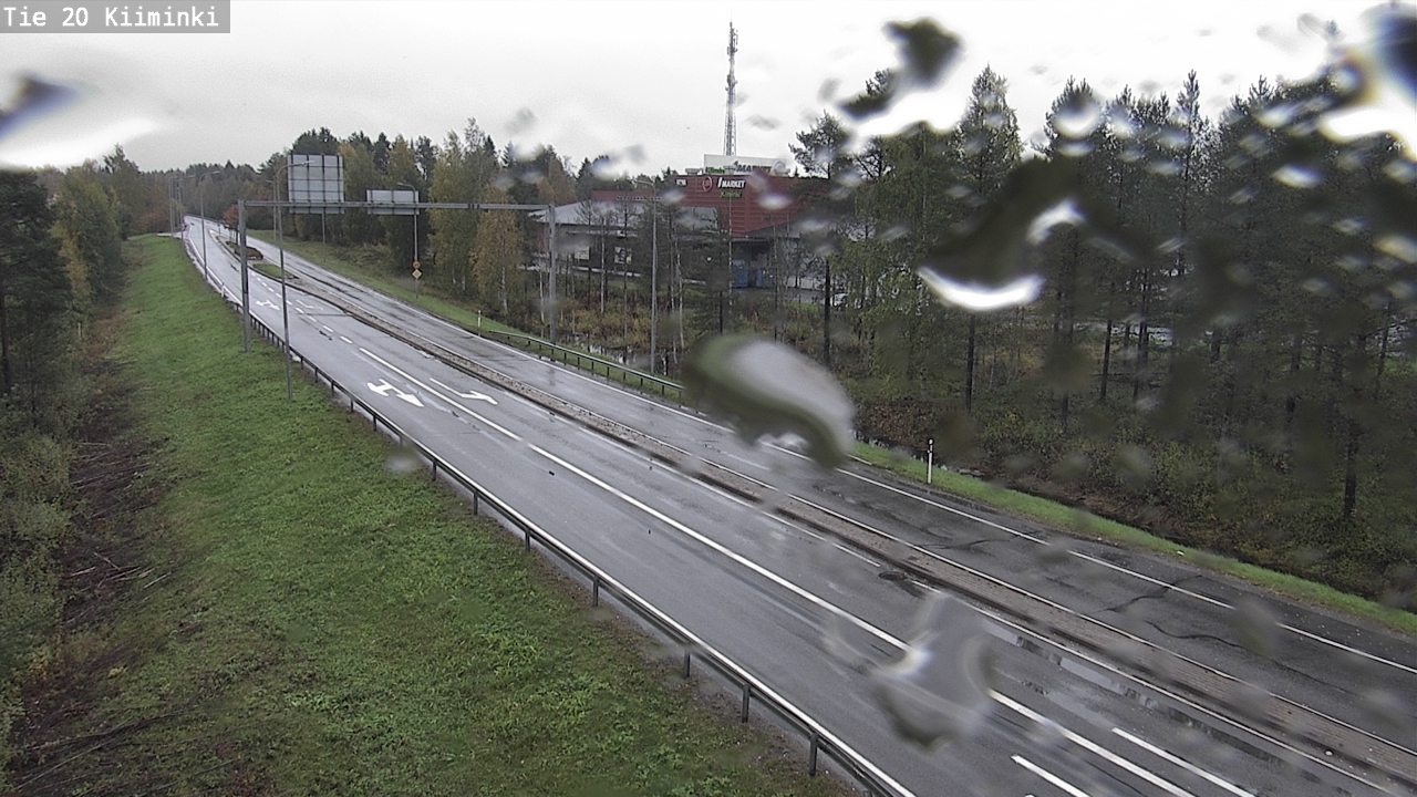 Weather Camera Image Road 20 Oulu Kiiminki, Oulu, Pohjois-Pohjanmaa