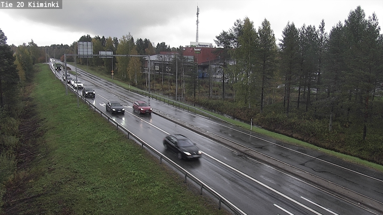 Weather Camera Image Road 20 Oulu Kiiminki, Oulu, Pohjois-Pohjanmaa