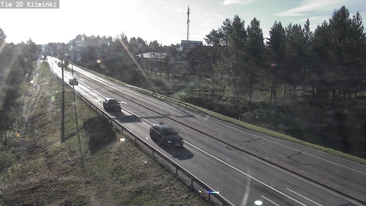 Weather Camera Image Road 20 Oulu Kiiminki, Oulu, Pohjois-Pohjanmaa