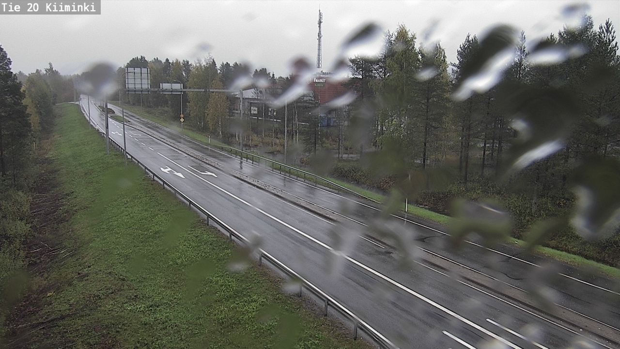 Weather Camera Image Road 20 Oulu Kiiminki, Oulu, Pohjois-Pohjanmaa