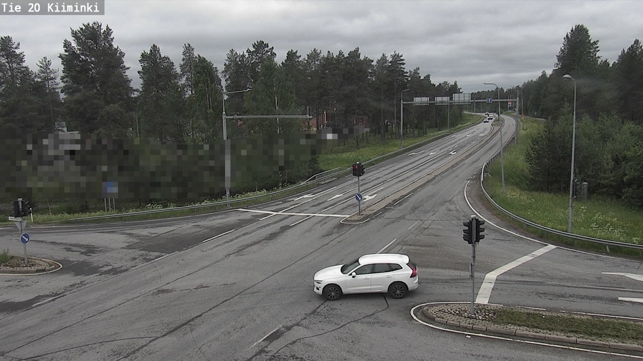 Weather Camera Image Väg 20 Uleåborg Kiiminki, Oulu, Pohjois-Pohjanmaa
