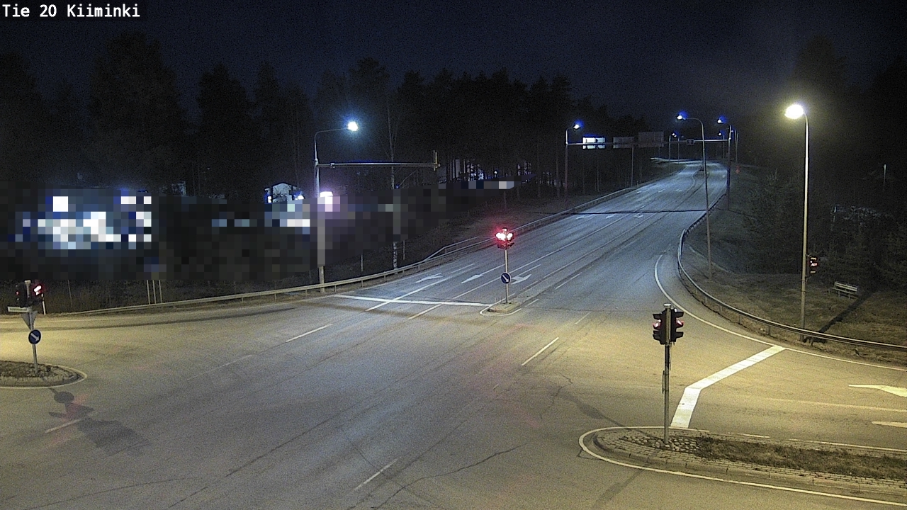 Weather Camera Image Road 20 Oulu Kiiminki, Oulu, Pohjois-Pohjanmaa