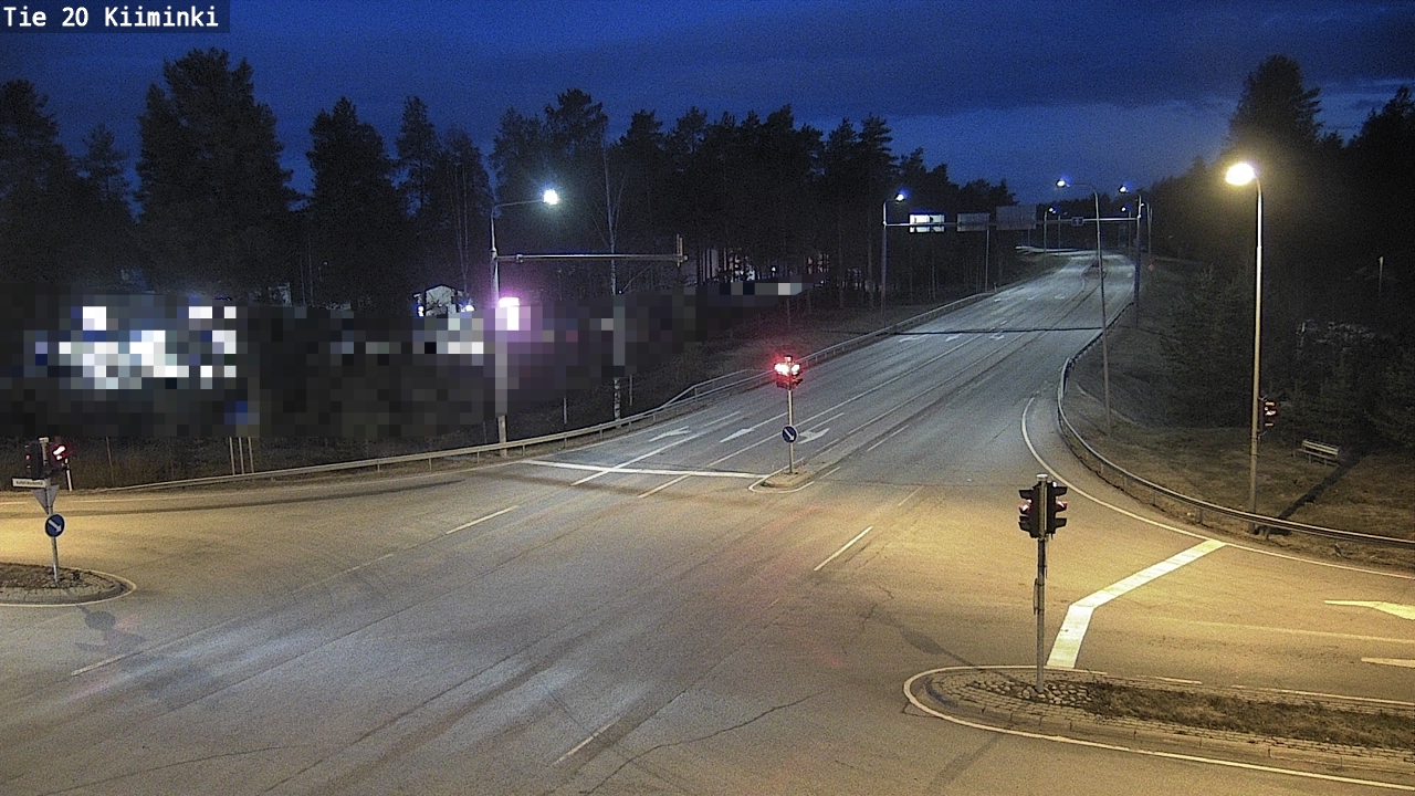 Weather Camera Image Road 20 Oulu Kiiminki, Oulu, Pohjois-Pohjanmaa