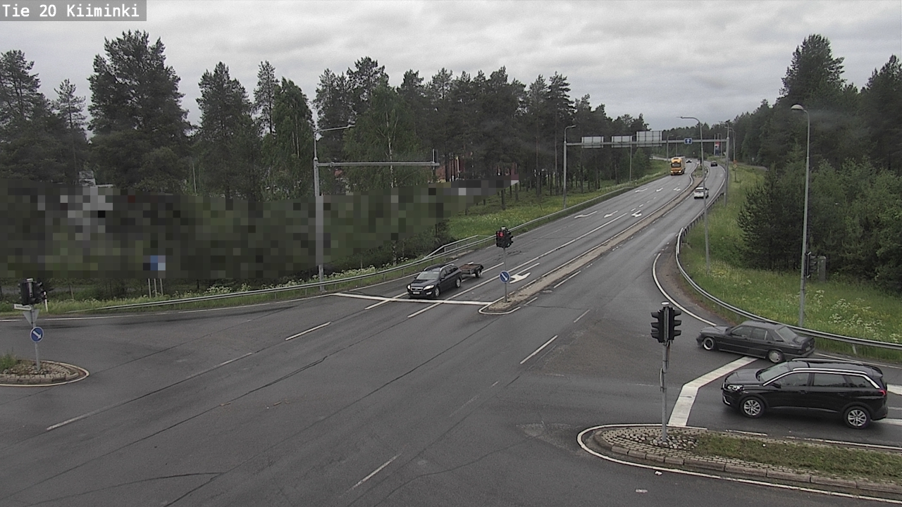 Weather Camera Image Road 20 Oulu Kiiminki, Oulu, Pohjois-Pohjanmaa