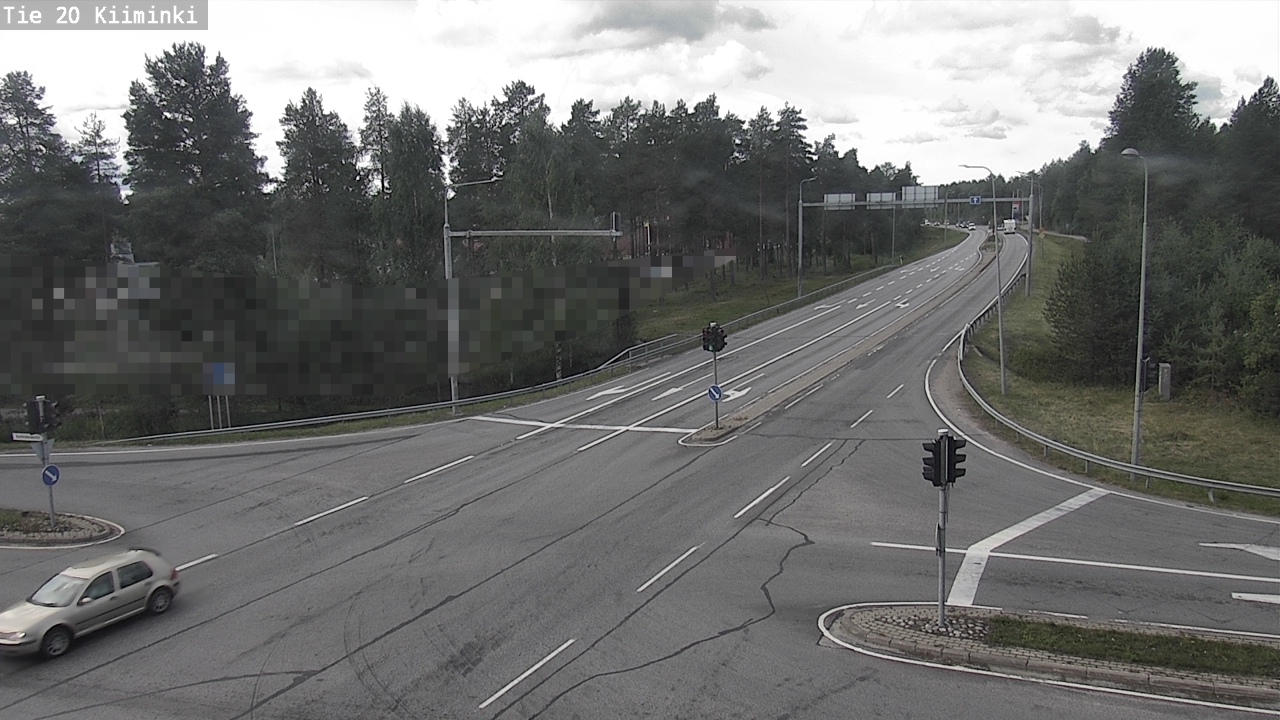 Weather Camera Image Road 20 Oulu Kiiminki, Oulu, Pohjois-Pohjanmaa