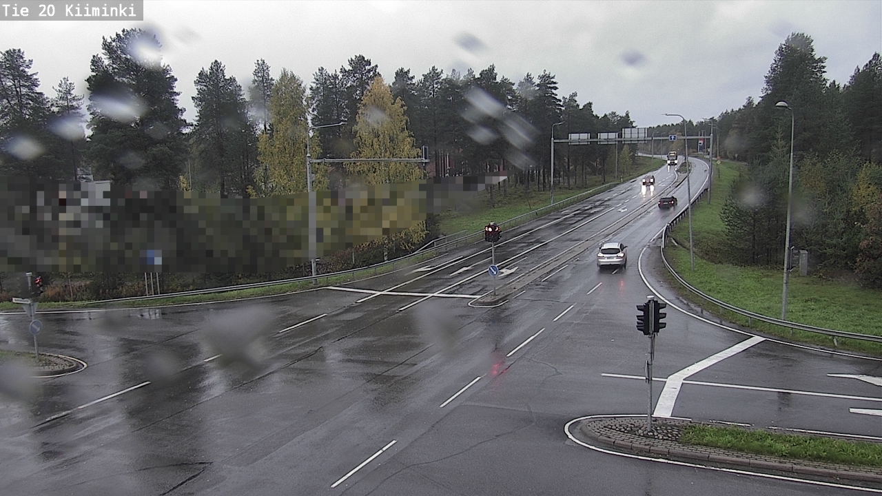 Weather Camera Image Road 20 Oulu Kiiminki, Oulu, Pohjois-Pohjanmaa