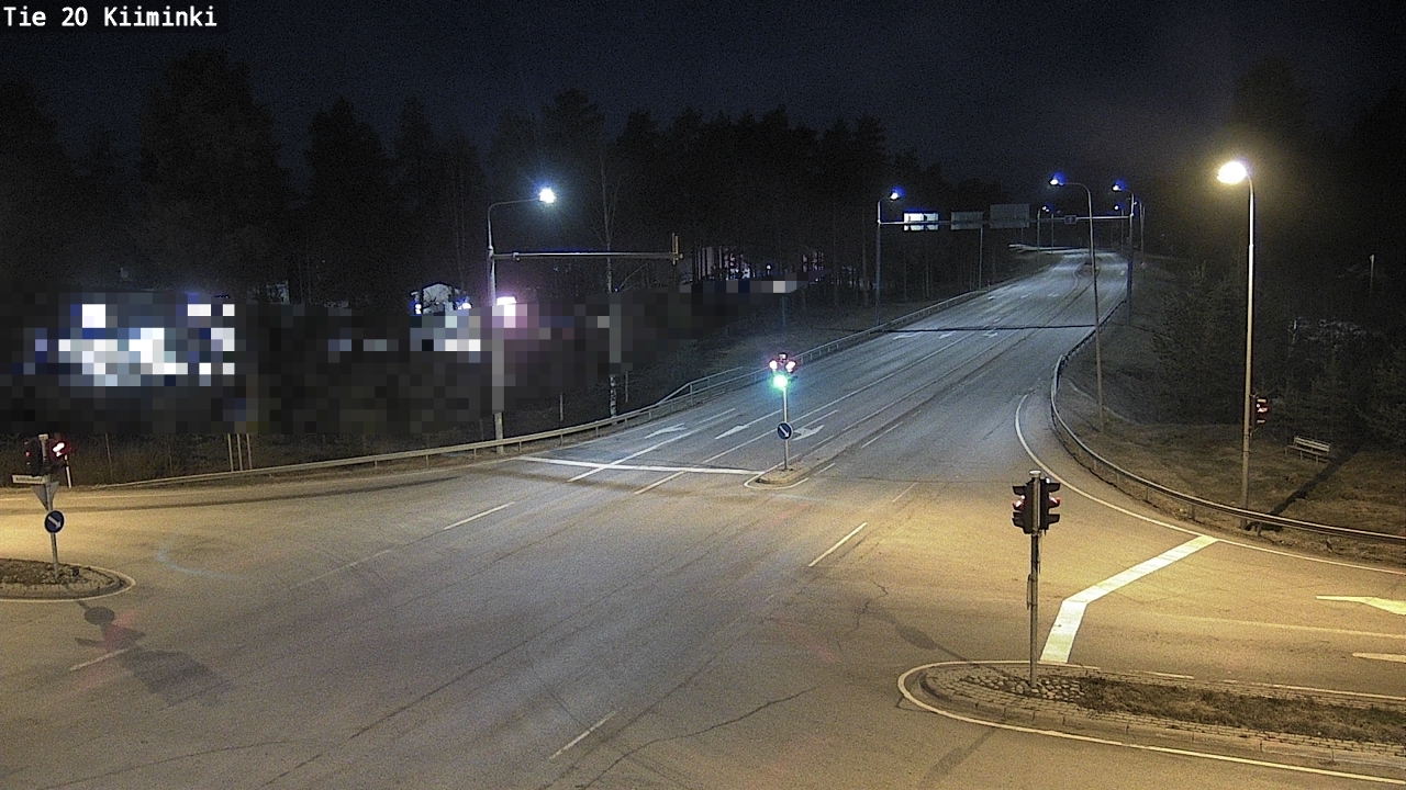 Weather Camera Image Road 20 Oulu Kiiminki, Oulu, Pohjois-Pohjanmaa