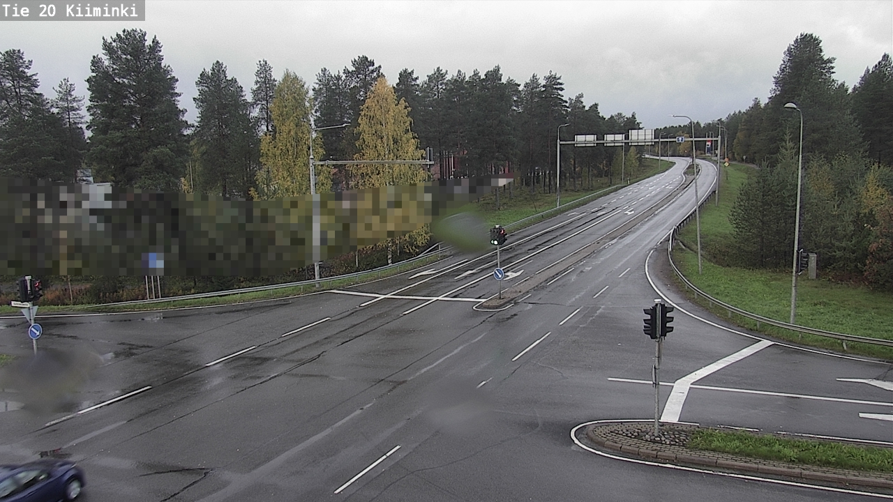 Weather Camera Image Road 20 Oulu Kiiminki, Oulu, Pohjois-Pohjanmaa