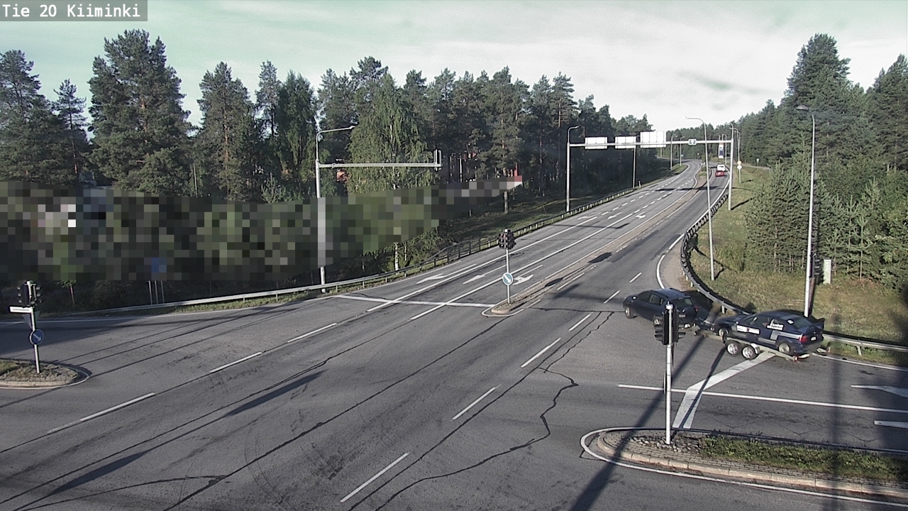 Weather Camera Image Road 20 Oulu Kiiminki, Oulu, Pohjois-Pohjanmaa