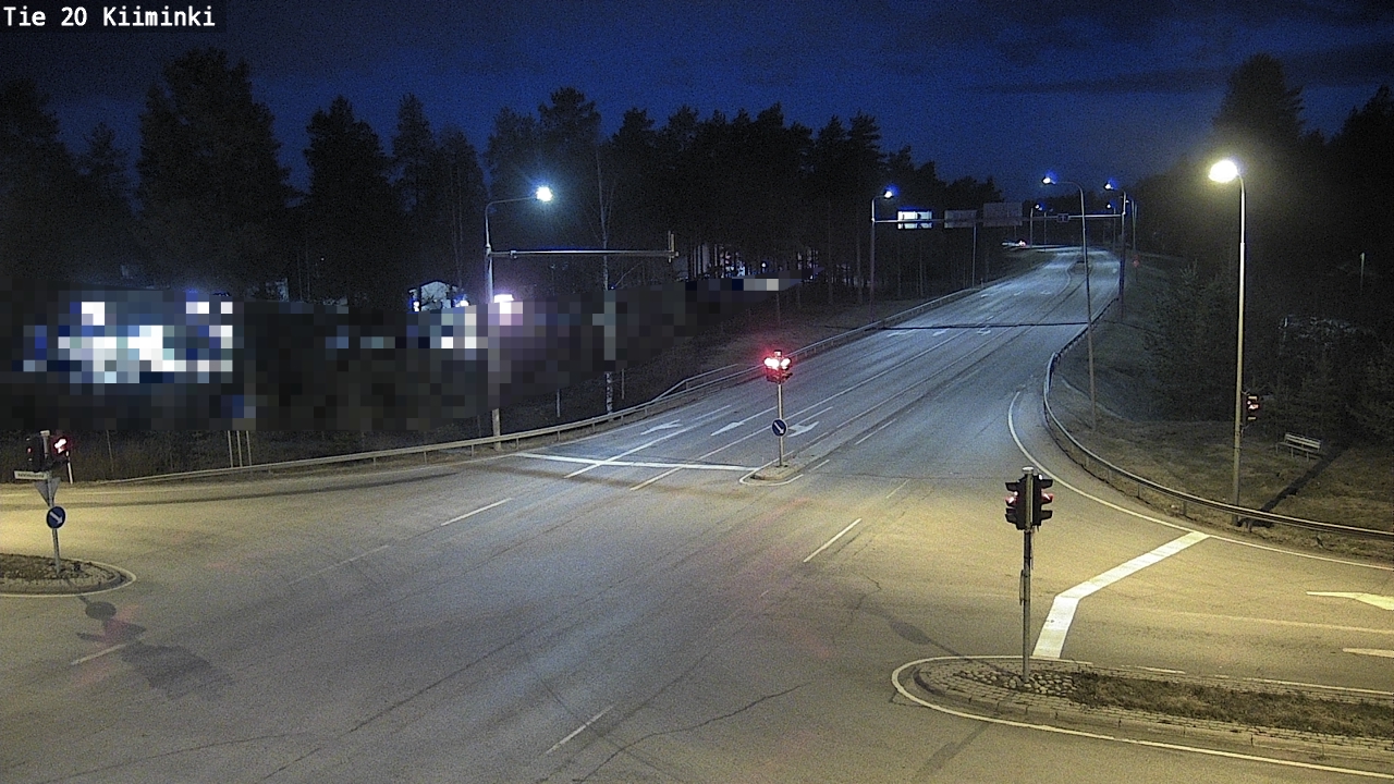 Weather Camera Image Road 20 Oulu Kiiminki, Oulu, Pohjois-Pohjanmaa