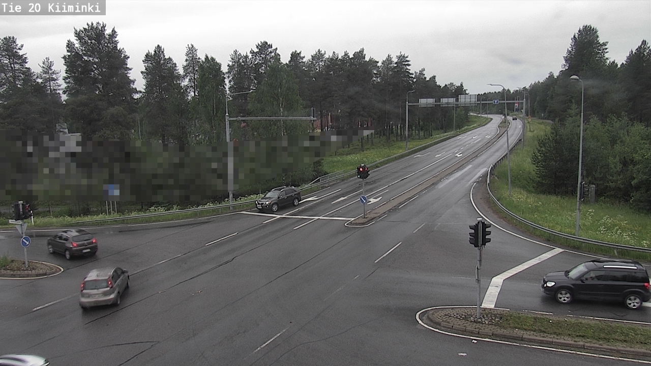 Weather Camera Image Road 20 Oulu Kiiminki, Oulu, Pohjois-Pohjanmaa