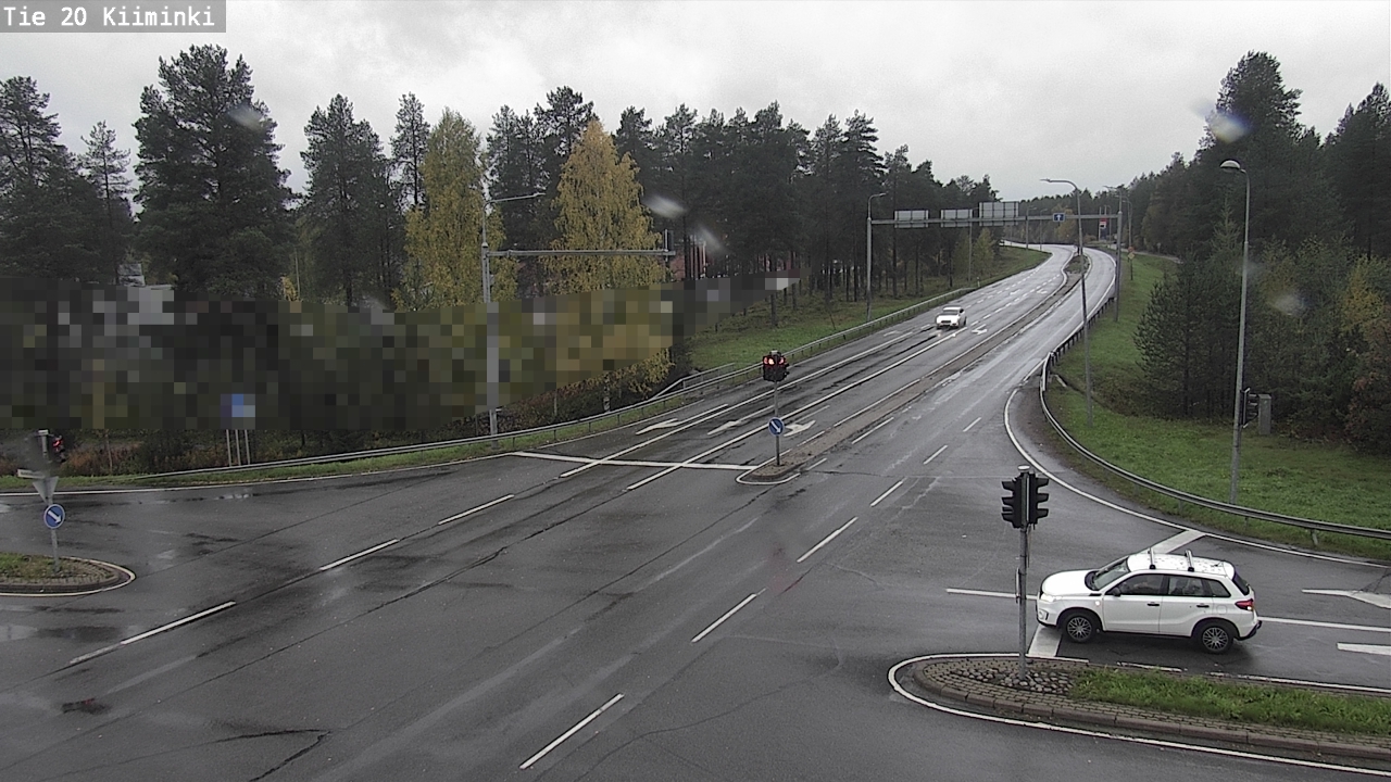 Weather Camera Image Road 20 Oulu Kiiminki, Oulu, Pohjois-Pohjanmaa