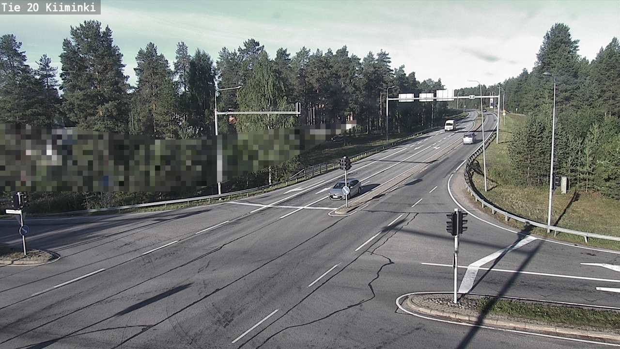 Weather Camera Image Road 20 Oulu Kiiminki, Oulu, Pohjois-Pohjanmaa