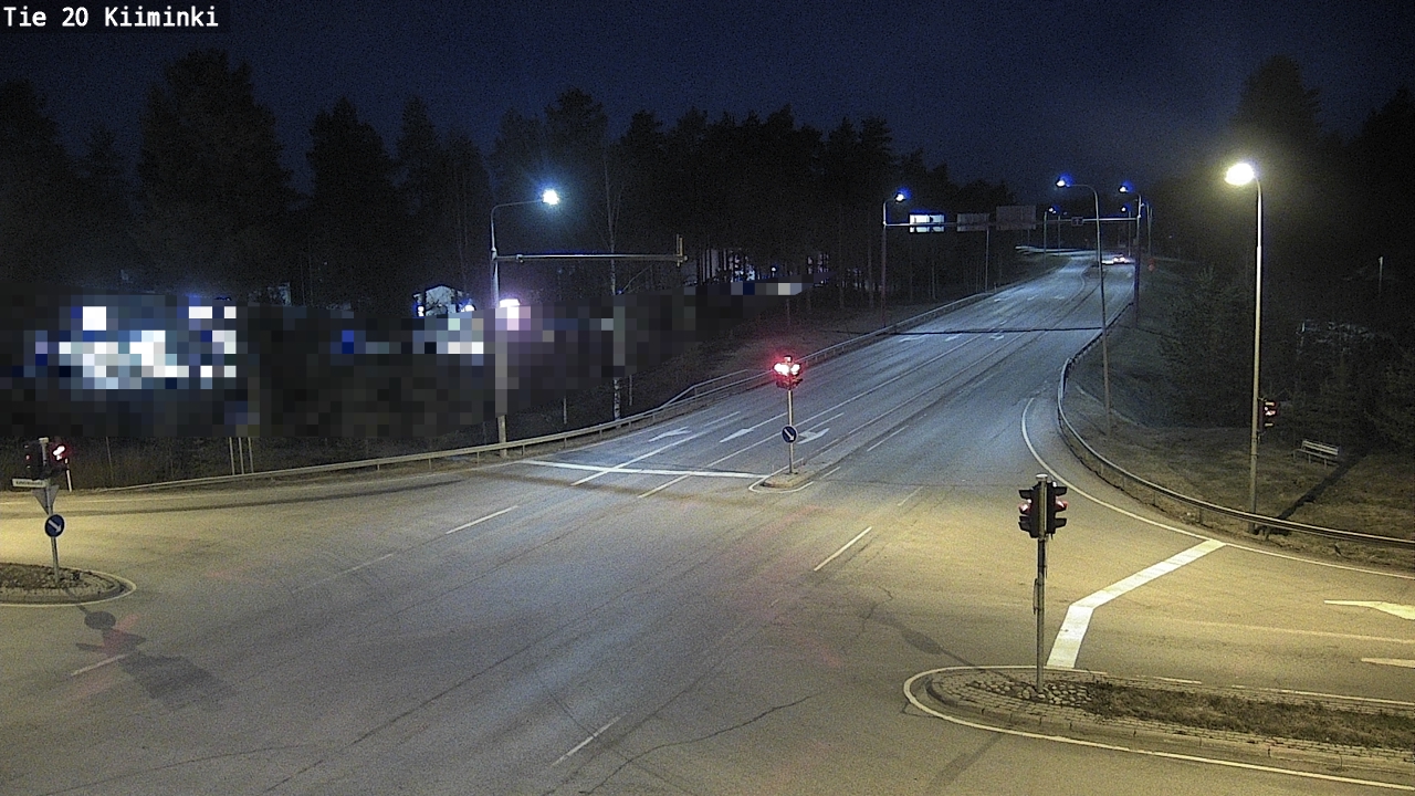 Weather Camera Image Road 20 Oulu Kiiminki, Oulu, Pohjois-Pohjanmaa