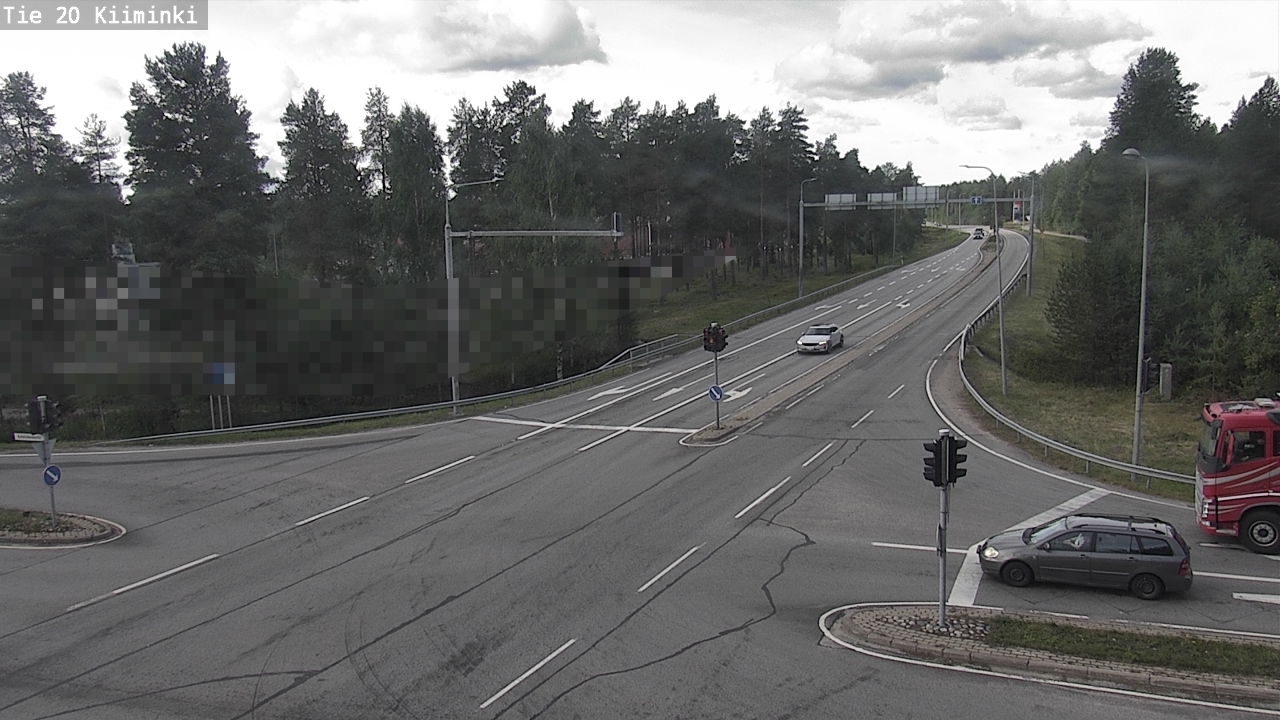 Weather Camera Image Road 20 Oulu Kiiminki, Oulu, Pohjois-Pohjanmaa
