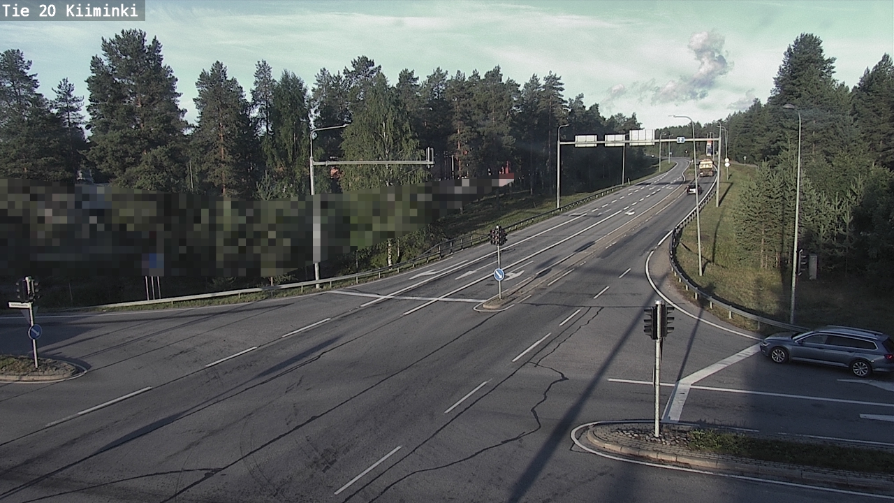 Weather Camera Image Road 20 Oulu Kiiminki, Oulu, Pohjois-Pohjanmaa
