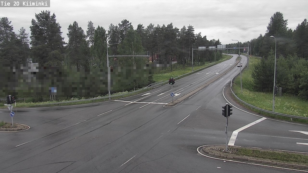 Weather Camera Image Road 20 Oulu Kiiminki, Oulu, Pohjois-Pohjanmaa