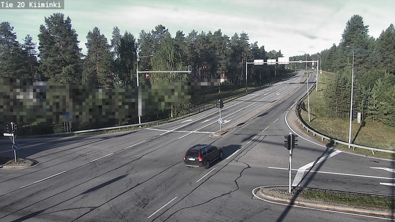 Weather Camera Image Road 20 Oulu Kiiminki, Oulu, Pohjois-Pohjanmaa