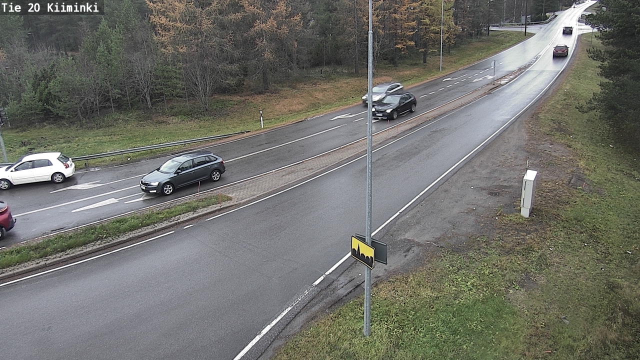 Weather Camera Image Road 20 Oulu Kiiminki, Oulu, Pohjois-Pohjanmaa