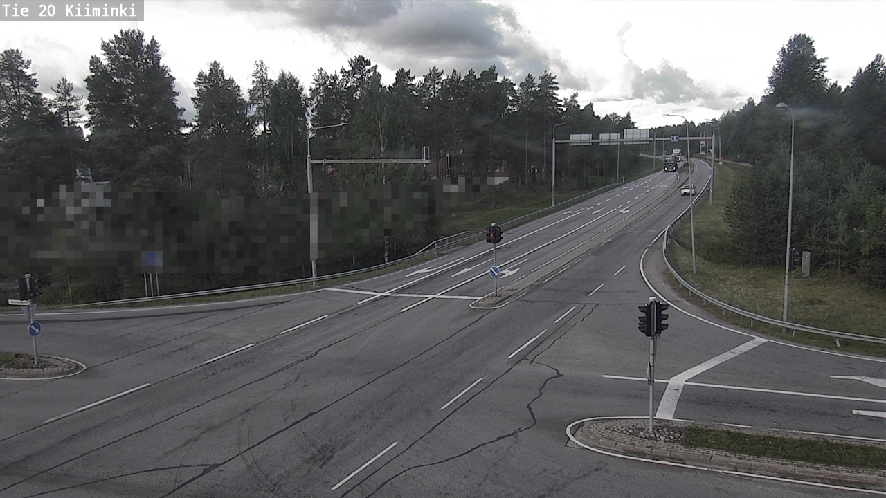 Weather Camera Image Road 20 Oulu Kiiminki, Oulu, Pohjois-Pohjanmaa