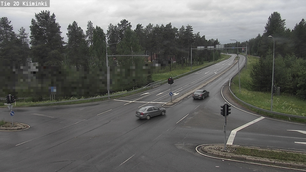 Weather Camera Image Road 20 Oulu Kiiminki, Oulu, Pohjois-Pohjanmaa