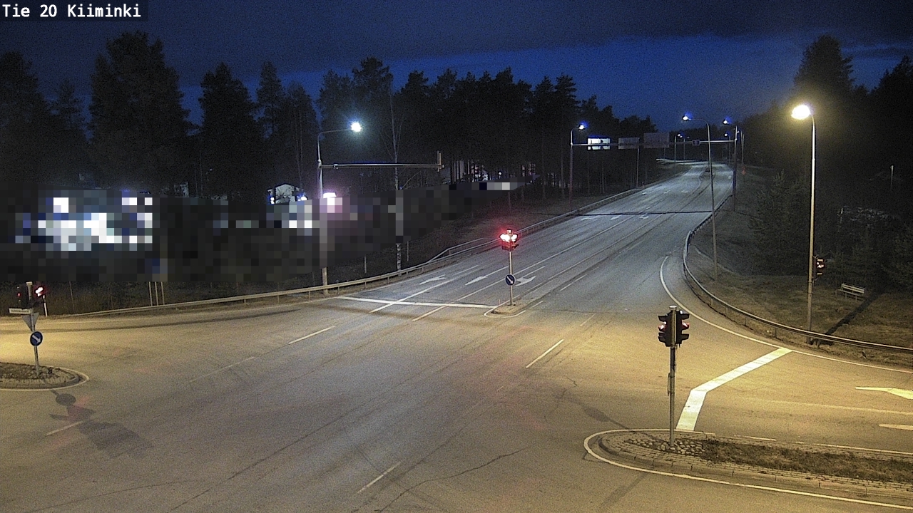 Weather Camera Image Road 20 Oulu Kiiminki, Oulu, Pohjois-Pohjanmaa