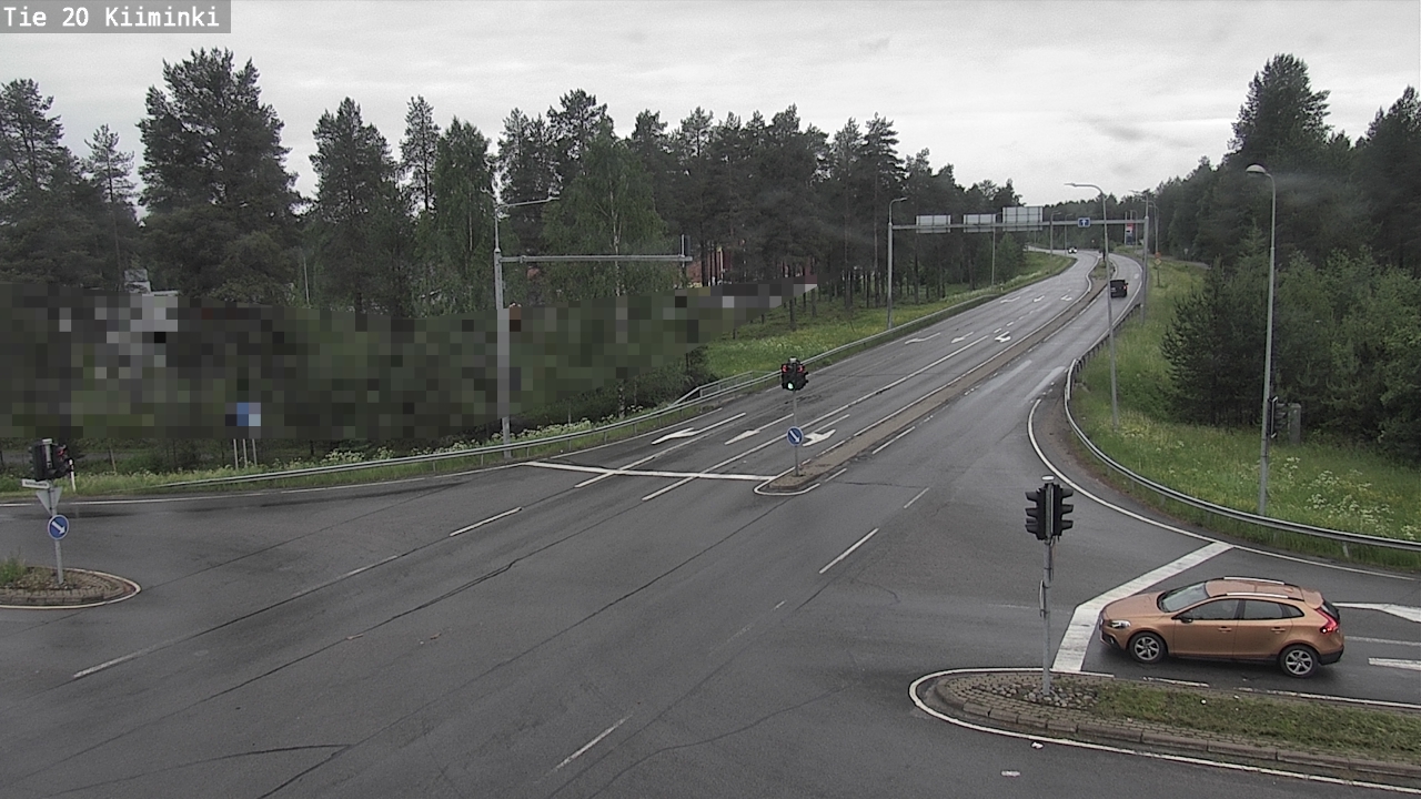 Weather Camera Image Road 20 Oulu Kiiminki, Oulu, Pohjois-Pohjanmaa