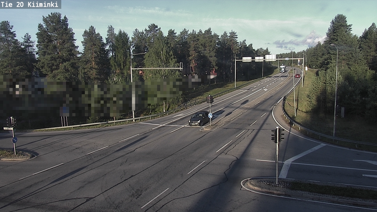 Weather Camera Image Road 20 Oulu Kiiminki, Oulu, Pohjois-Pohjanmaa